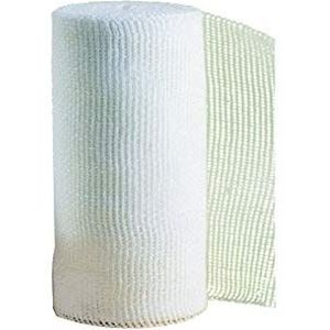 GIMA - hydrofiel, gezoomd, 20 draden, 100% wit katoen, gezoomde rand, latexvrij, afmetingen 3,5 x cm, 6 rollen