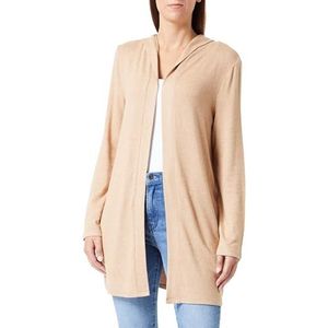 TOM TAILOR Dames Plussize T-shirt met lange mouwen, 32399 - Blush Mahogany Melange, 50 NL