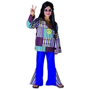 Rire Et Confetti - Fichip003 - kostuum voor kinderen - hippiekostuum - jongens - maat L