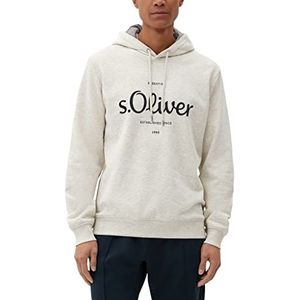 s.Oliver heren sweatshirts lange mouwen, crème, M