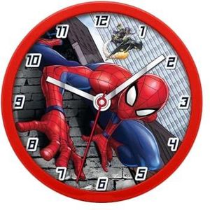 Spiderman Wandklok - Muur Klok - Spider-Man - Kinderkamer