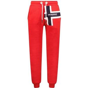Geographical Norway Miale Heren Miale Joggingbroek voor heren, comfortabele zachte sportkleding, casual katoenen trainingspak, herfst, winter, lente, zomer (rood, S), Rood, S