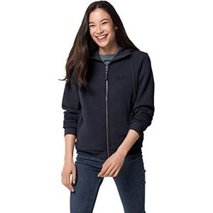 Jack Wolfskin Coast Veste Femme Bleu Nuit FR: L (Taille Fabricant: L)