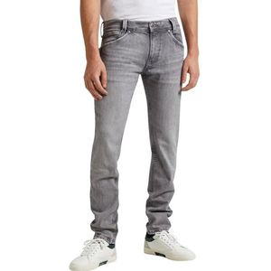 Pepe Jeans Tapered jeans voor heren, Blauw (Denim-xw9), 36W / 34L