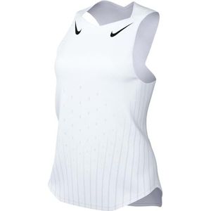 Nike Dames W Nk Arswft Dfadv Singlet, wit/zwart, FN2504-100, M