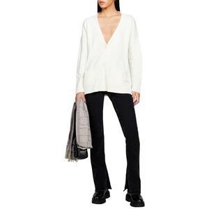 Sisley Damescardigan Sweater, wit 000, L