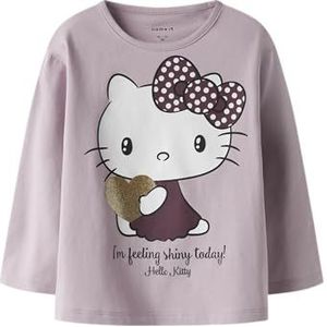 Nmfobba Hellok Ls Nreg Top Box Sky, Keepsake Lilac, 110