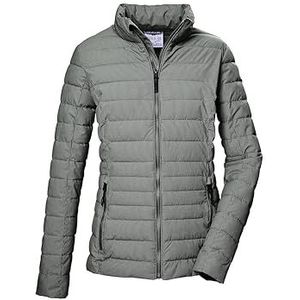 Dames - Gewatteerd Jack - Olijfgroen - Waterafstotend - Winddicht - 100% Polyester