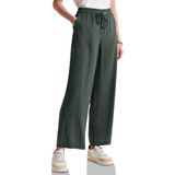 Street One - Wide Legs - Broek - Groen - Dames