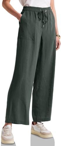Street One - Wide Legs - Broek - Groen - Dames