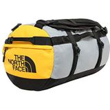 The North Face – Gilman Duffelväska – Slitstark Base Camp-väska med axelremmar - TNF Black/Mid Grey/Yellow, S, 50L