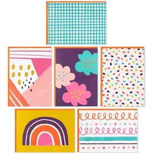 Hallmark Lege kaarten assortiment, moderne doodles (48 kaarten met enveloppen) voor afstuderen, gewoon omdat alle gelegenheden