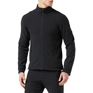 Schöffel Cincinnati2 Fleece Jacket voor heren, lichte en flexibele outdoor jas voor mannen, warme herenjas, zwart, 48