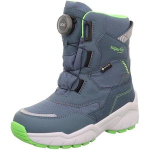 Superfit Jungen CULUSUK 2.0 warm gefütterte Gore-Tex Stiefel, BLAU/HELLGRÜN 8010