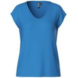 PIECES - PCBillo - T-shirt - Azuur - Kwartmouw