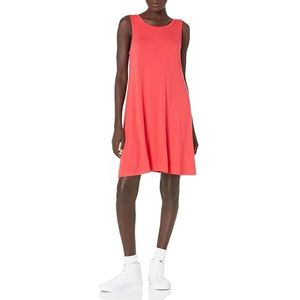 Amazon Essentials Tankjurk voor dames (verkrijgbaar in grote maten), rood, medium