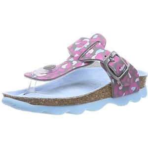 Superfit Jellies 1000125 Meisjes Sandalen met open teen, Grijs (Grey Multicolore), 35 EU