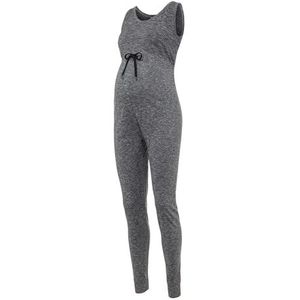 MAMALICIOUS Dames Mljayda S/L Active Yoga Pantsuit A. Eendelig, dark grey melange, L/XL