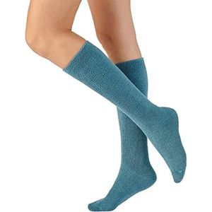 Damart vrouwen Thermolactyl gebreide gebreide sokken Sokken, blauw grijs, 41