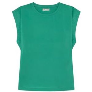 Springfield T-shirt voor dames, Groen, S