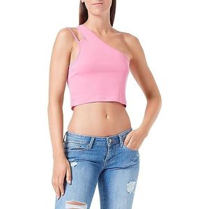 ONLY Dames Onlnew Kira S/L Box JRS Top, Wild Orchid/Detail: one Shoulder, S