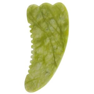 COSMETIC CLUB, SC0000, Guasha Jade lichaamsmassage, natuurlijke jadesteen, ontspannend en versterkend effect, ergonomisch ontwerp, verbetert de bloedcirculatie, veelzijdig gebruik