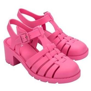 Melissa - Possession - Sandalen - Blauw - Vegan - Blokhak