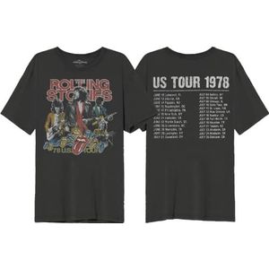 Cotton Division - T-shirt - Antraciet Gemêleerd - Heren