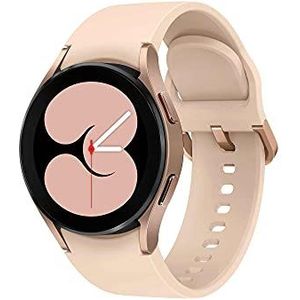 Samsung Galaxy Watch4 BT Smartwatch, rond, Bluetooth, Wear OS, draaibaar, naakt, fitnesstracker, fitness, 40 mm, roségoud