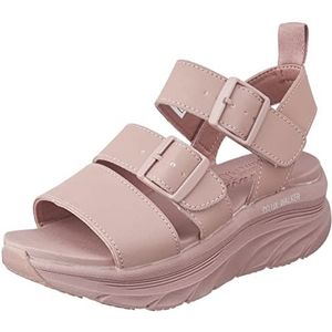 Skechers D'lux Walker Retro Cosmos sandalen voor dames, Purperpaars, 39 EU