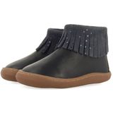 Gioseppo - Levering Booties - Suède Leren Enkellaarsjes - Met Franjes en Strasssteentjes