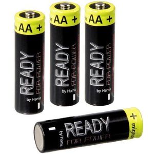 Hama Ready4Power NiMH-batterijen (4x AA (Mignon - HR 6), 2000 mAh)