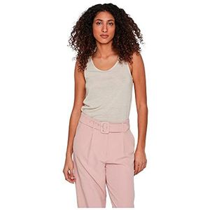 VISINA Tank Top - NOOS, berken/details: melange, XXL