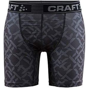 Craft Heren Greatness Boxershorts, 7,6 cm, zwart, maat L