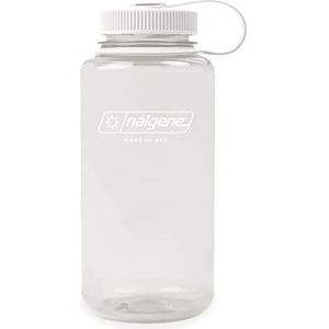 Nalgene Waterfles Monochrome Collection - BPA-vrije waterfles gemaakt van gerecyclede materialen - herbruikbare waterfles voor backpacken, wandelen, gym - onbreekbare waterfles - 940 ml - katoen