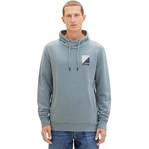 TOM TAILOR Sweatshirt voor heren, 27475 - Grijs Mint, XL