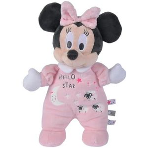 Nicotoy 6315872503 - Disney Minnie GID Starry Night, 25 cm, knuffel, pluche, 0m+