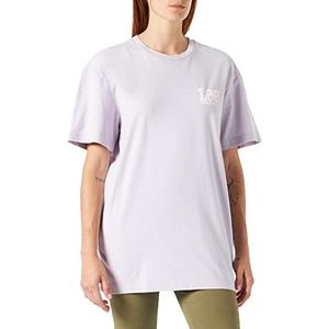 Lee Heren Ss Pastel Graphic Tee T-shirt, Misty Lilac, S/Lang