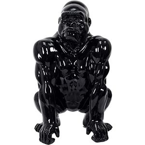 THE HOME DECO FACTORY Decoratief beeldje Gorilla zwart 46 cm