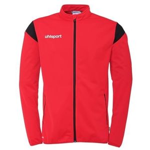 uhlsport Voetbal Squad 27 Classic Jacket Unisex trainingsjack sportjack sweatshirt zonder capuchon met zakken met ritssluiting