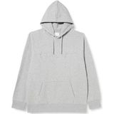 GANT Heren Embossed Sweat Hoodie Hoodie, gemengd grijs, XXL