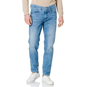 BRAX Heren skinny fit jeans broek Style Chris Stretch katoen, Glory Blue Used., 36W x 34L