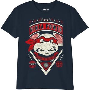 Tortues Ninja BOTMNTDTS003 T-shirt, marineblauw, 6 jaar, Marine, 6 Jaren