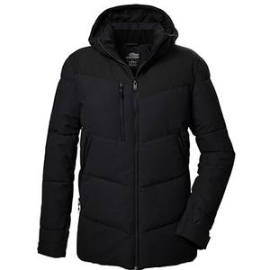 killtec heren Gewatteerd jack/winterjack met capuchon KOW 306 MN QLTD JCKT, schwarz, L, 41838-000