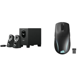 Logitech Z313 2.1 Multimedia & CORSAIR M75 WIRELESS RGB Lichtgewicht FPS