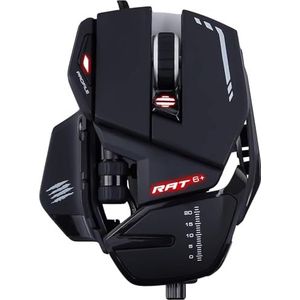 Madcatz - R.A.T. 6 - Gaming-Mouse - Zwart - Optische 12.000 dpi Sensor
