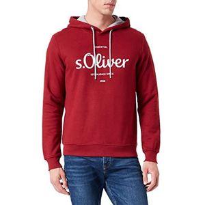 s.Oliver Heren sweatshirt met lange mouwen, rood, S