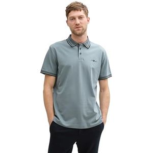 TOM TAILOR Poloshirt voor heren, 27475 - Grijs Mint, XL