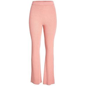 JACK & JONES JJXX JXLEIA Ribbed Knit Pants voor dames, koraal haze, S