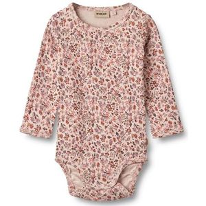 Wheat Meisjesbody met lange mouwen, GOTS-gecertificeerd biologisch katoen